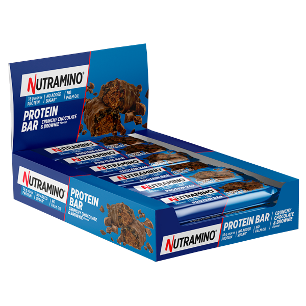 Nutramino Protein Bar Crunchy Chocolate Brownie 12x55g