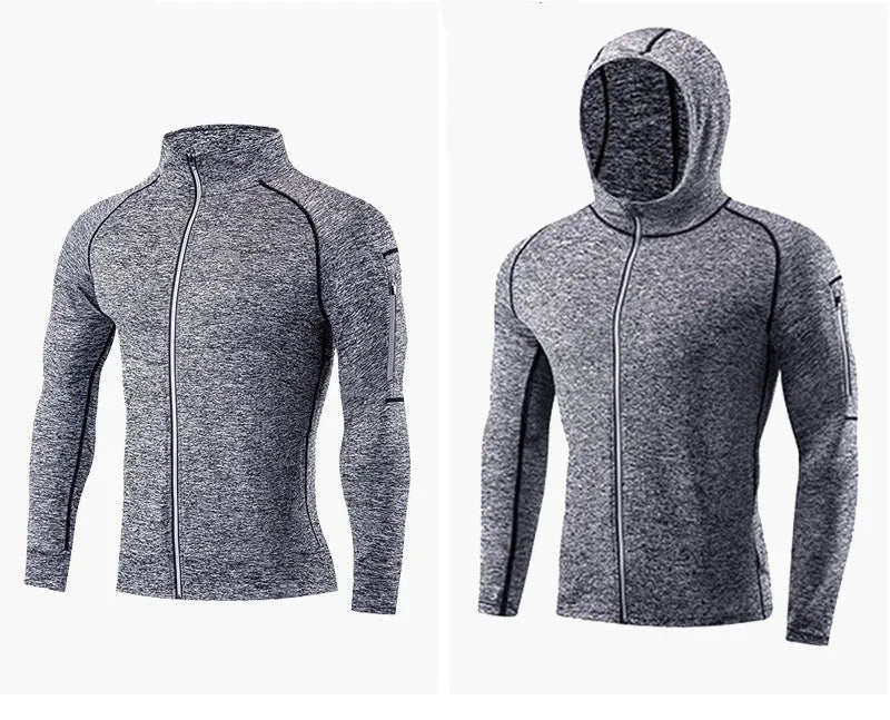 Men's Running Jacket Lightweight and Breathable Sportswear