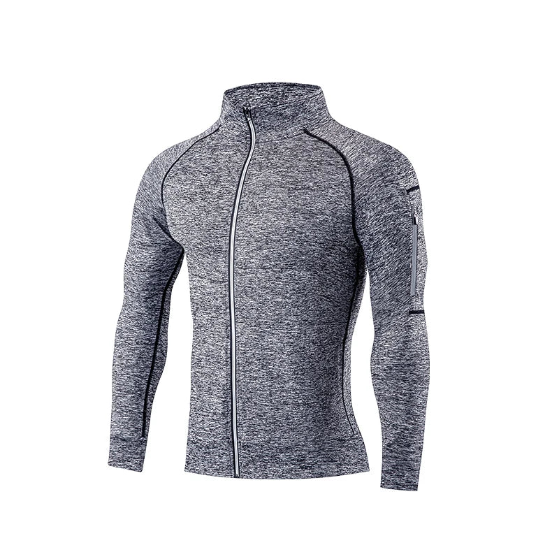 Men's Running Jacket Lightweight and Breathable Sportswear