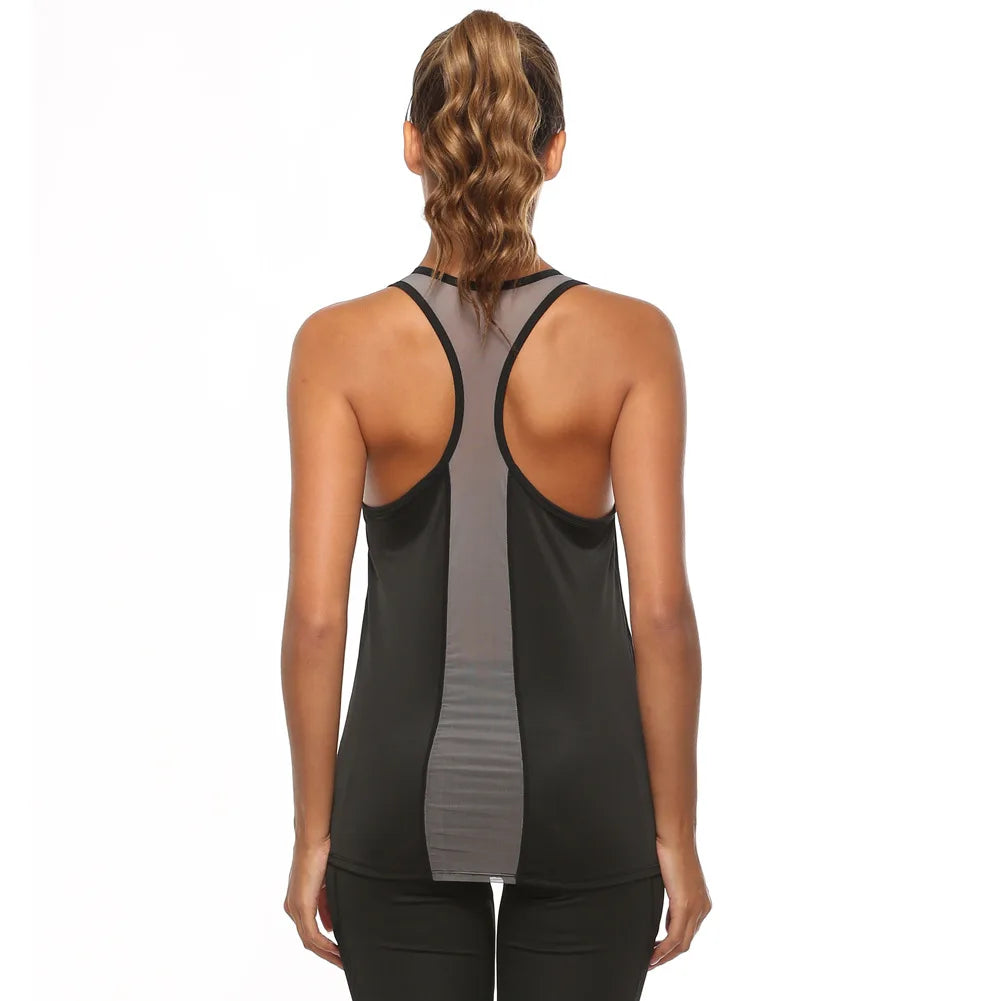 Women’s Quick Dry Yoga Tank Top Breathable Activewear for Fitness