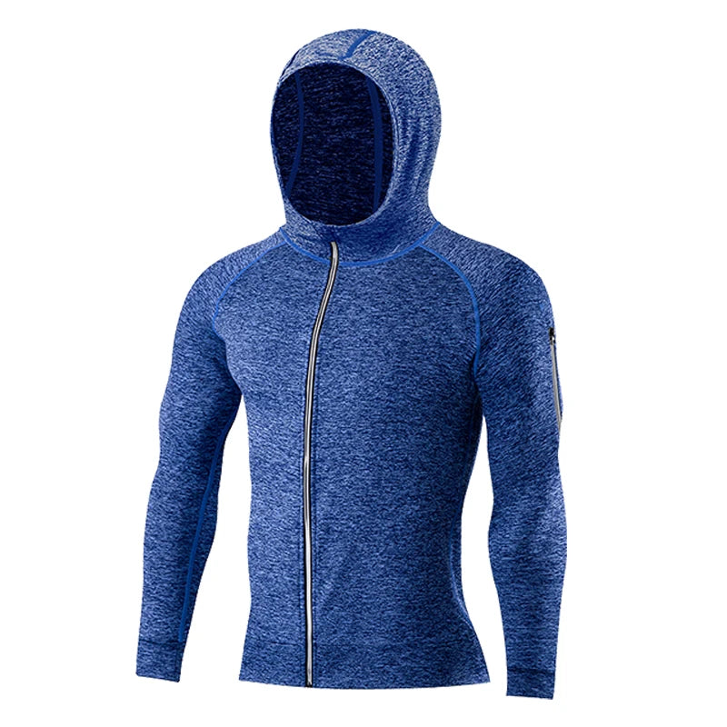 Men's Running Jacket Lightweight and Breathable Sportswear