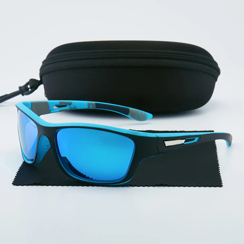 Polarized UV400 Sports Sunglasses for Men - Classic Outdoor Style