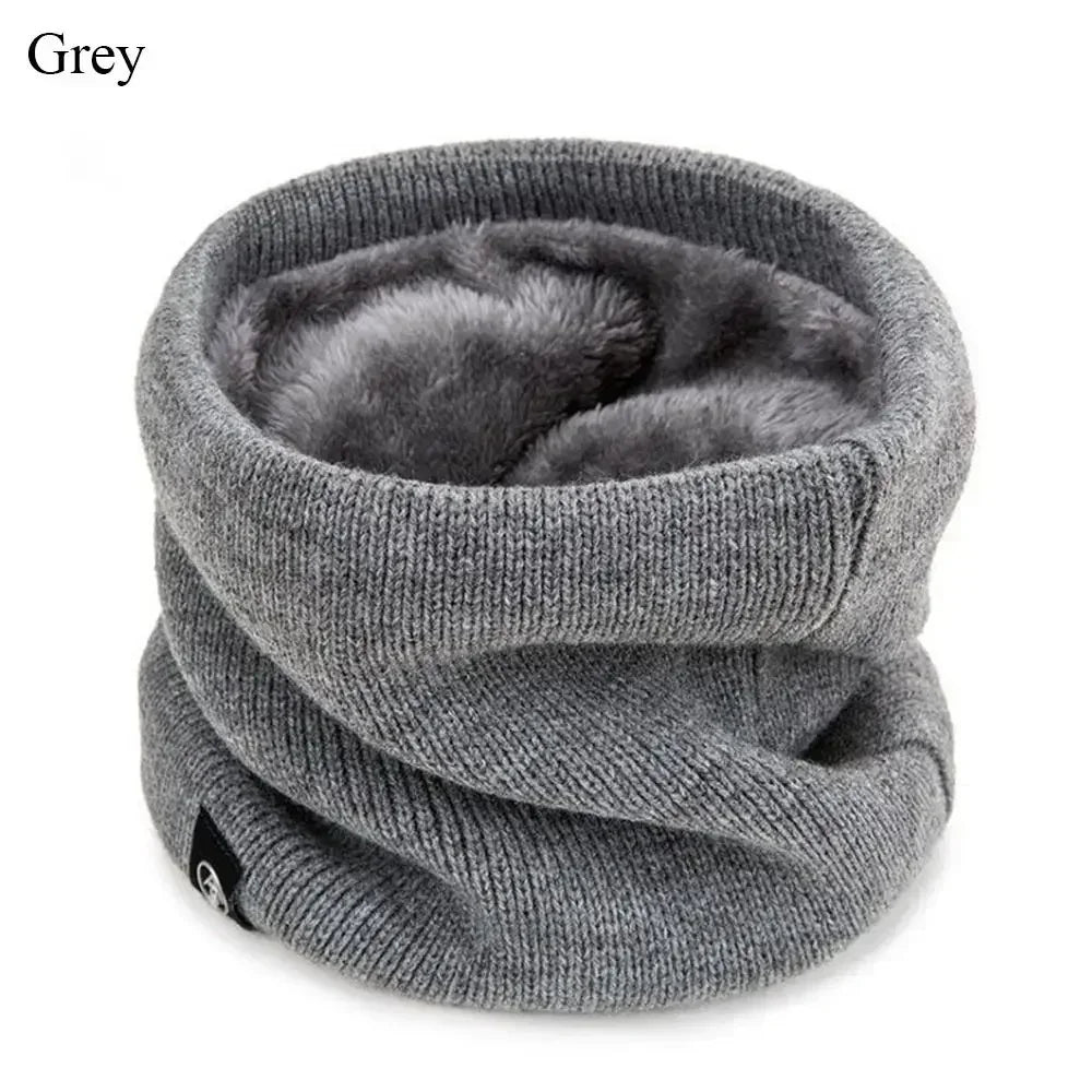 Polar Fleece Neck Warmer Unisex Scarf for Winter Sports Activities