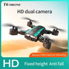 T6 Drone for Sports & Outdoor Workouts - 8K Camera, Foldable