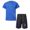 Boys Quick Dry Breathable Sports Set Shirt and Shorts for Training