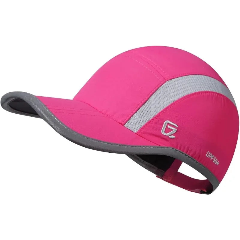 Folding Reflective Outdoor Hat UPF50+ Quick-Drying Sport Cap