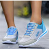 Breathable Lace-Up Sneakers Soft Mesh Casual Shoes for Women