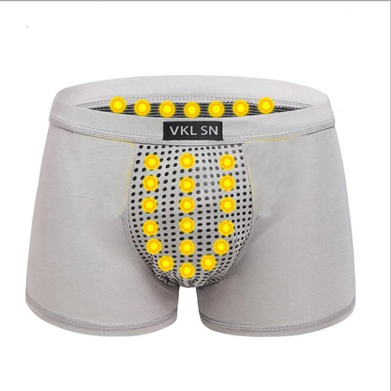 Men’s Magnetic Therapy Boxers for Prostate Health and Comfort