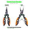 Multifunctional Fishing Pliers 420 Stainless Steel with Sheath