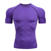 Men's Compression Running T-Shirt Quick Dry Gym Sportswear