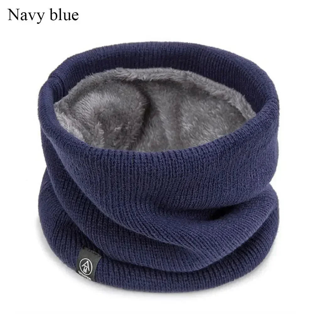 Polar Fleece Neck Warmer Unisex Scarf for Winter Sports Activities