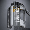 Adjustable Sports Water Bottle with Leak-Proof Lid and Strap – 2700ml+