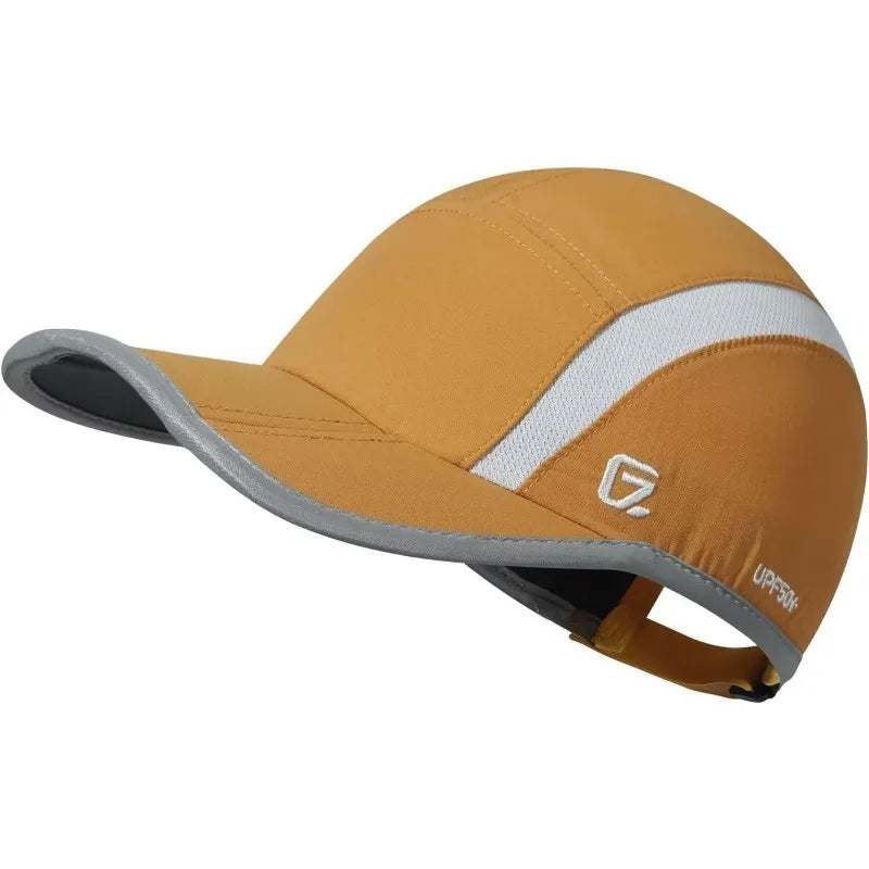 Folding Reflective Outdoor Hat UPF50+ Quick-Drying Sport Cap