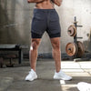 Running Shorts for Men 2-in-1 Quick Dry Gym & Fitness Training