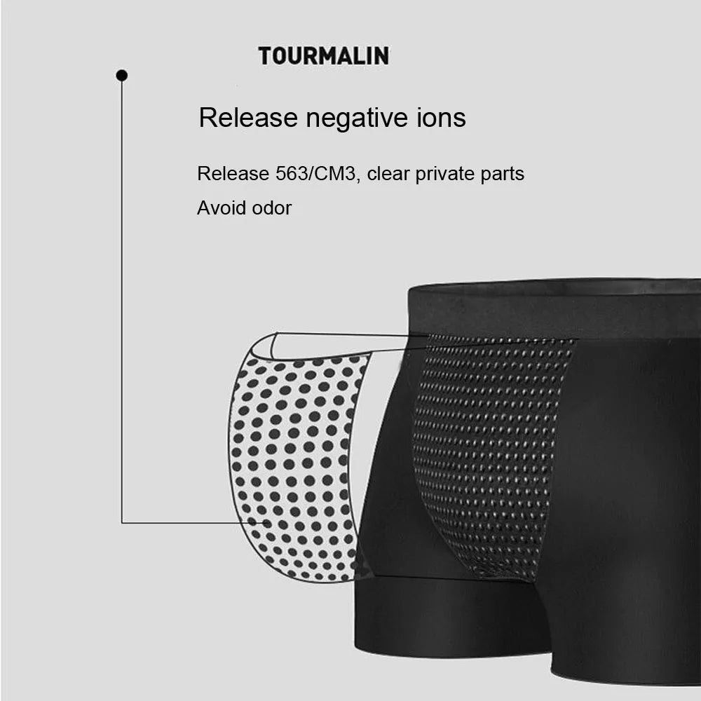 Men’s Magnetic Therapy Boxers for Prostate Health and Comfort