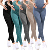 High Waist Stretch Maternity Leggings for Comfort and Support