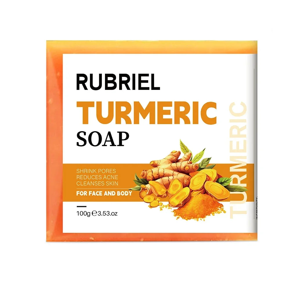 Turmeric Soap for Clear Skin Whitening Dark Spot Treatment