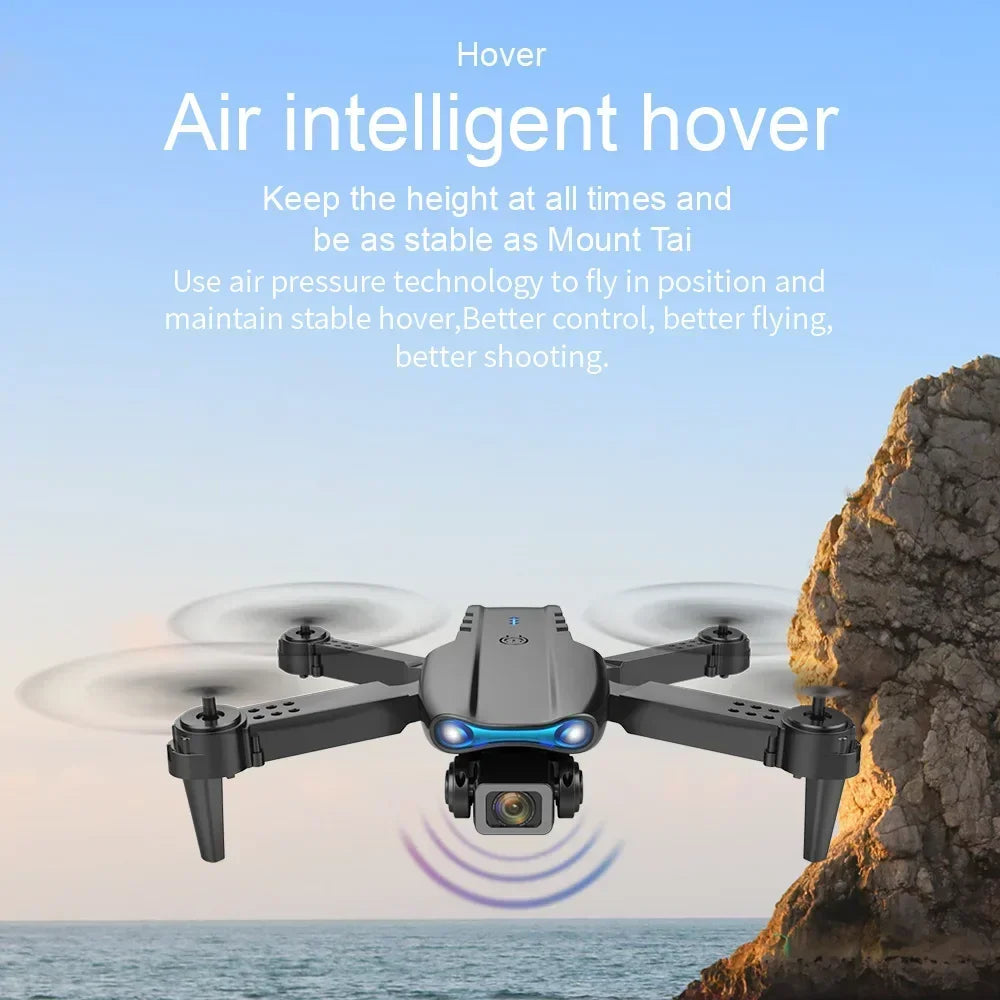 E99 Pro Drone with Dual 4K Cameras and Foldable Design