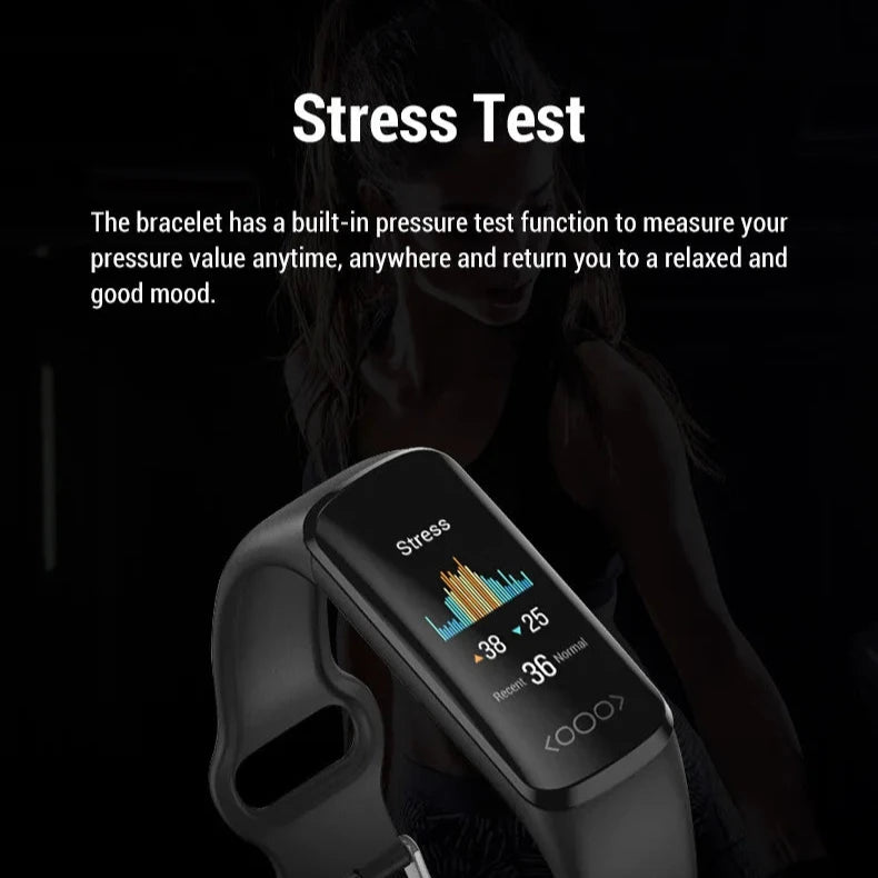 ECG+PPG Waterproof Smartwatch for Fitness Tracking and Health