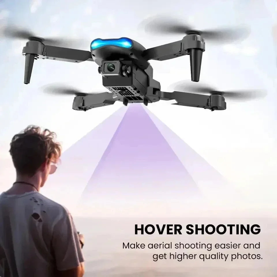 E99 Pro Drone with Dual 4K Cameras and Foldable Design