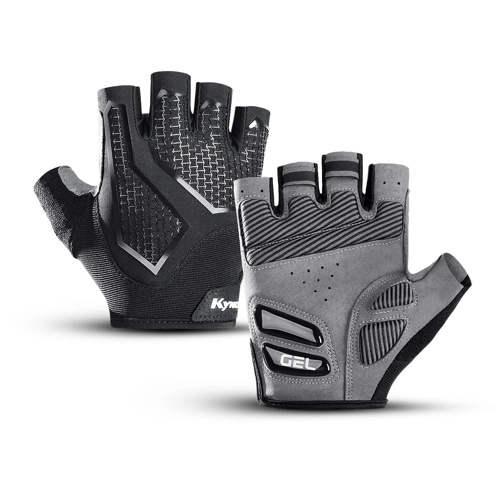 Half-Finger Shock-Absorbing Cycling Gloves for Men & Women