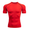 Men's Compression Running T-Shirt Quick Dry Gym Sportswear