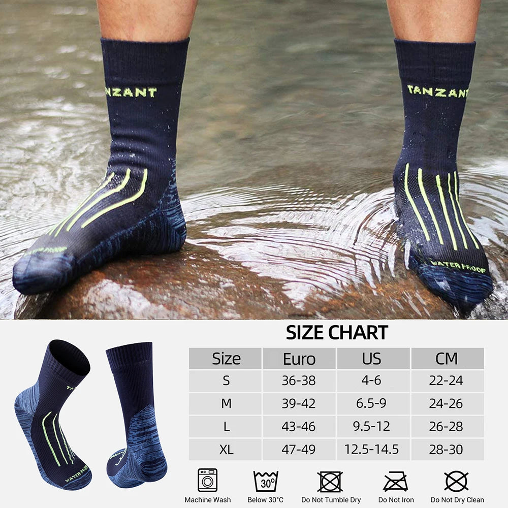 Men's Waterproof Thermal Socks for Outdoor Sports