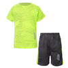 Boys Quick Dry Breathable Sports Set Shirt and Shorts for Training