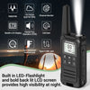 2pcs F22 Mini Walkie Talkie Compact for Outdoor Adventures