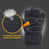 Fitness Half Finger Gloves Non Slip Training for Men and Women