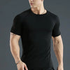 Men's Compression Running T-Shirt Quick Dry Gym Sportswear