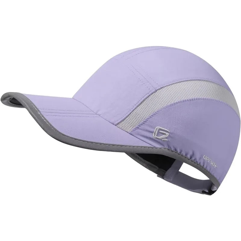 Folding Reflective Outdoor Hat UPF50+ Quick-Drying Sport Cap