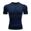 Men's Compression Running T-Shirt Quick Dry Gym Sportswear