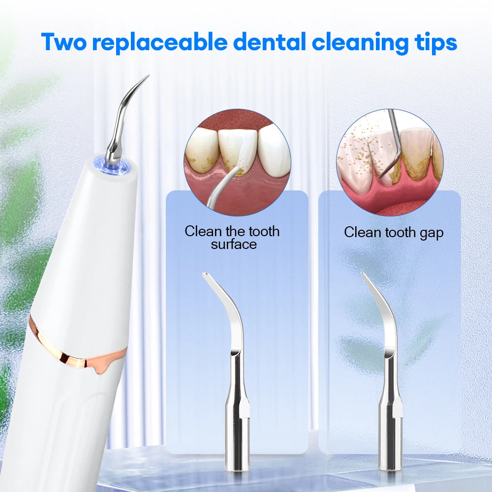 Electric Dental Plaque Remover for Teeth Cleaning and Whitening