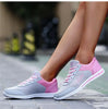 Breathable Lace-Up Sneakers Soft Mesh Casual Shoes for Women