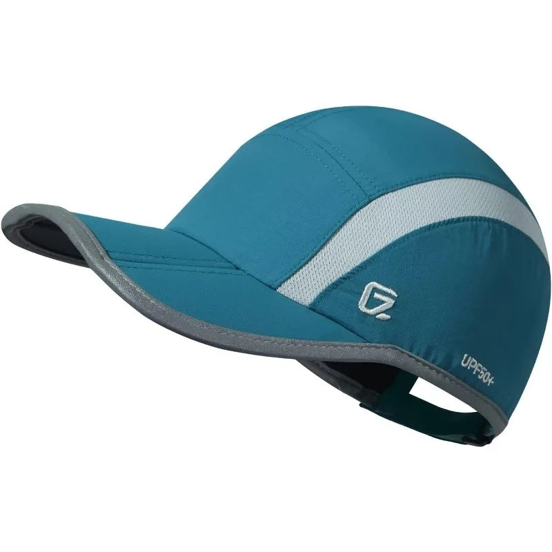 Folding Reflective Outdoor Hat UPF50+ Quick-Drying Sport Cap