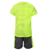 Boys Quick Dry Breathable Sports Set Shirt and Shorts for Training