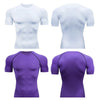 Men's Compression Running T-Shirt Quick Dry Gym Sportswear