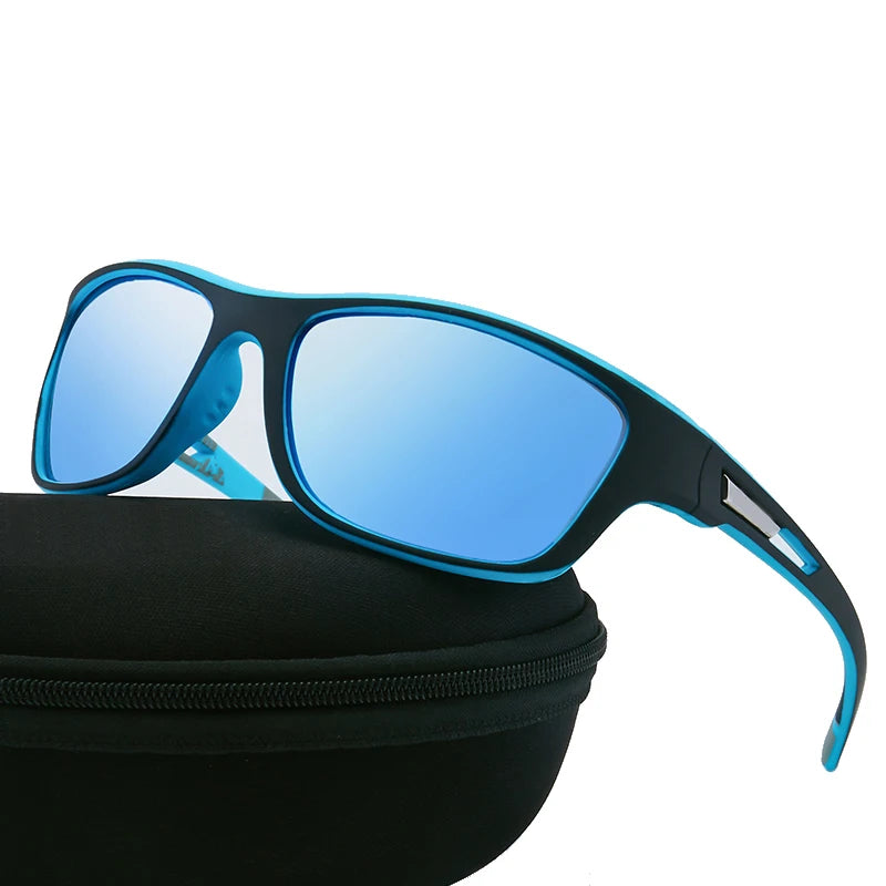 Polarized UV400 Sports Sunglasses for Men - Classic Outdoor Style