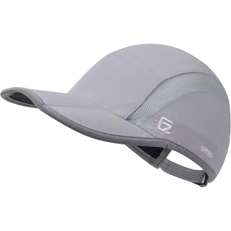 Folding Reflective Outdoor Hat UPF50+ Quick-Drying Sport Cap