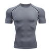 Men's Compression Running T-Shirt Quick Dry Gym Sportswear