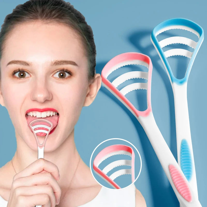 Tongue Cleaner - Macaron Design for Fresh Breath & Hygiene