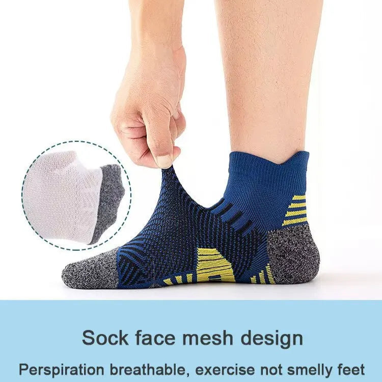 3 Pairs Men's Breathable Running Training Ankle Sport Socks