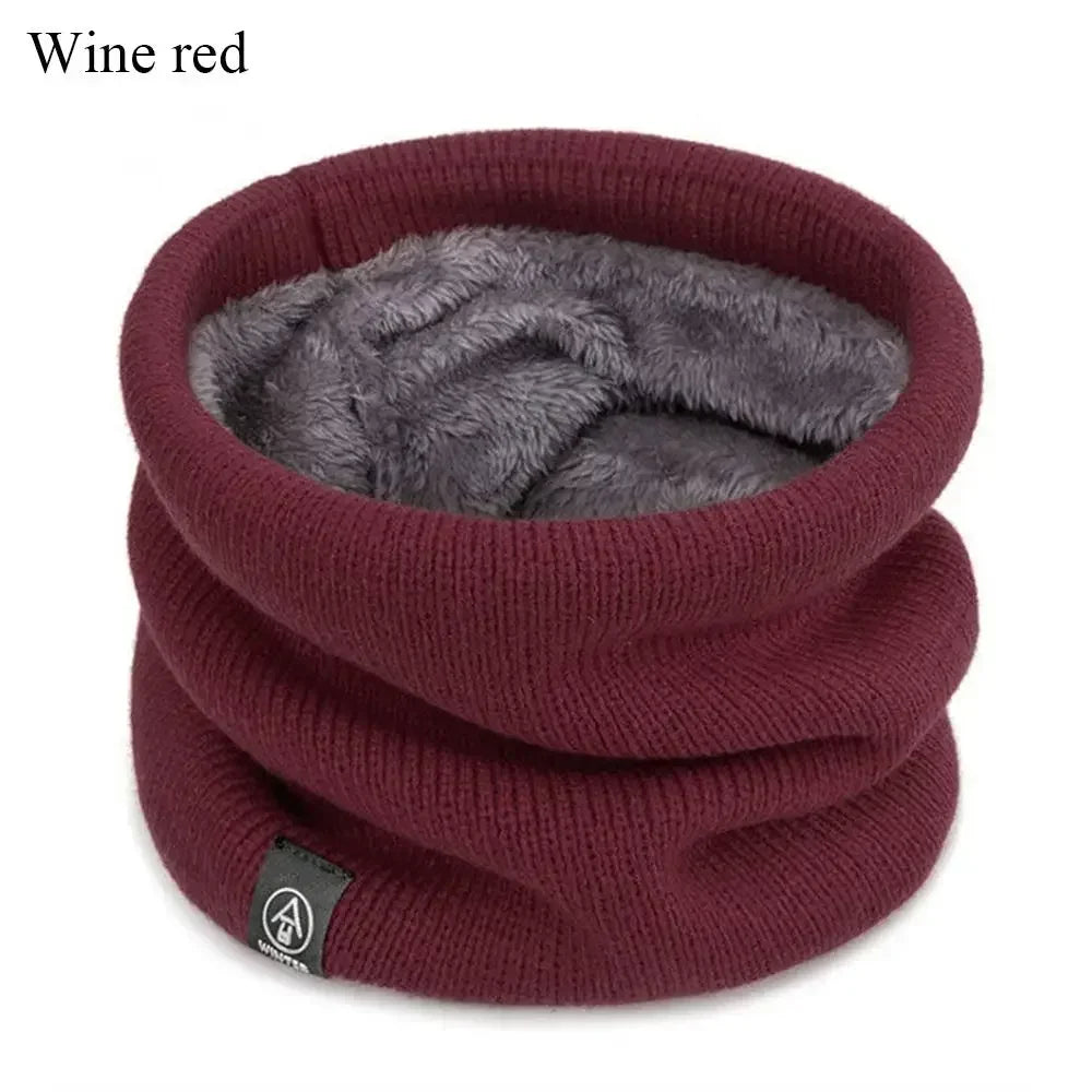 Polar Fleece Neck Warmer Unisex Scarf for Winter Sports Activities