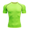 Men's Compression Running T-Shirt Quick Dry Gym Sportswear