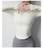 Short Sports Yoga Jacket for Women - Slimming & Breathable Fit