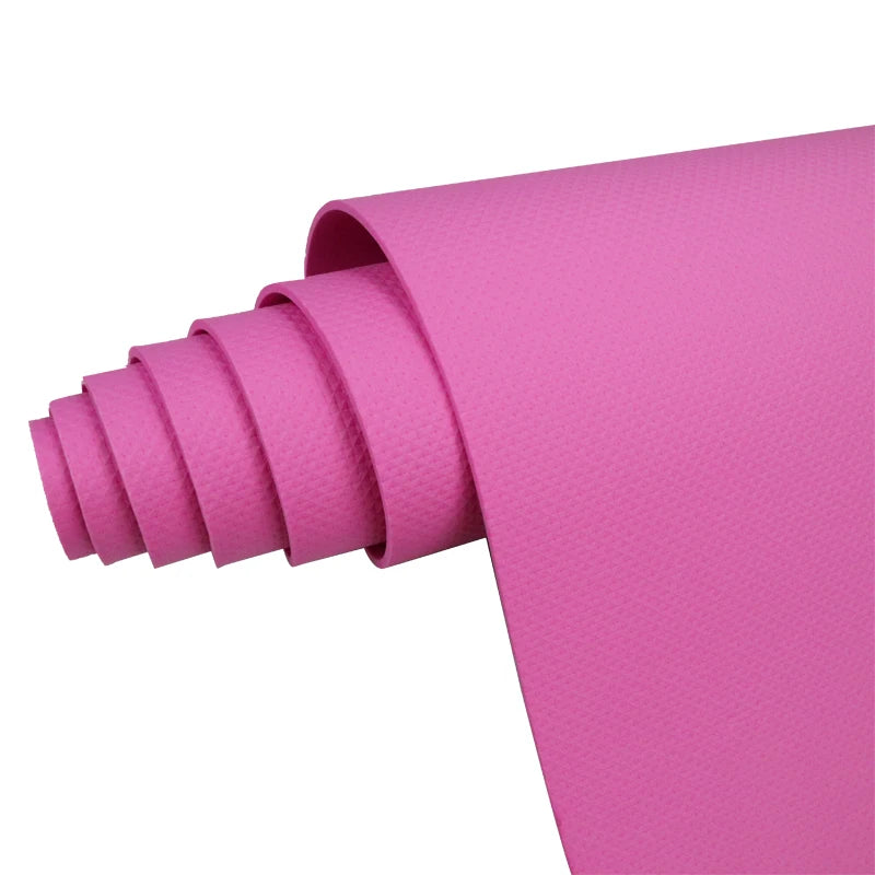 Non-Slip 6MM Yoga Mat for Exercise, Pilates, Fitness, and Comfort